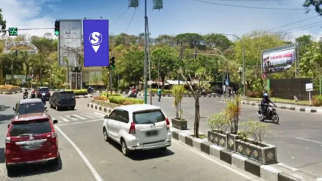 Sewa billboard Gresik di Jl Dr. Wahidin dengan SPOTS