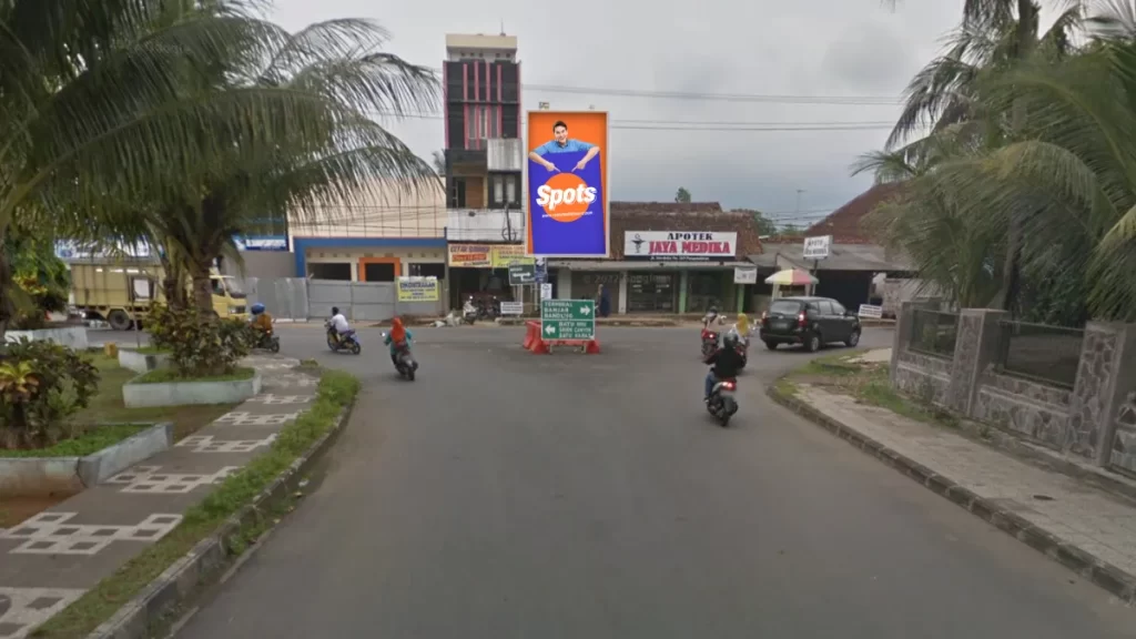 Sewa Billboard Pangandaran Perempatan Jl. Bulak Laut kidang