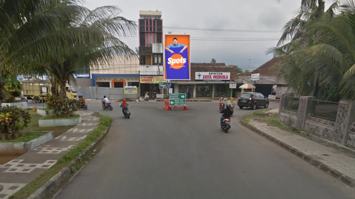Sewa Billboard Pangandaran Perempatan Jl. Bulak Laut kidang