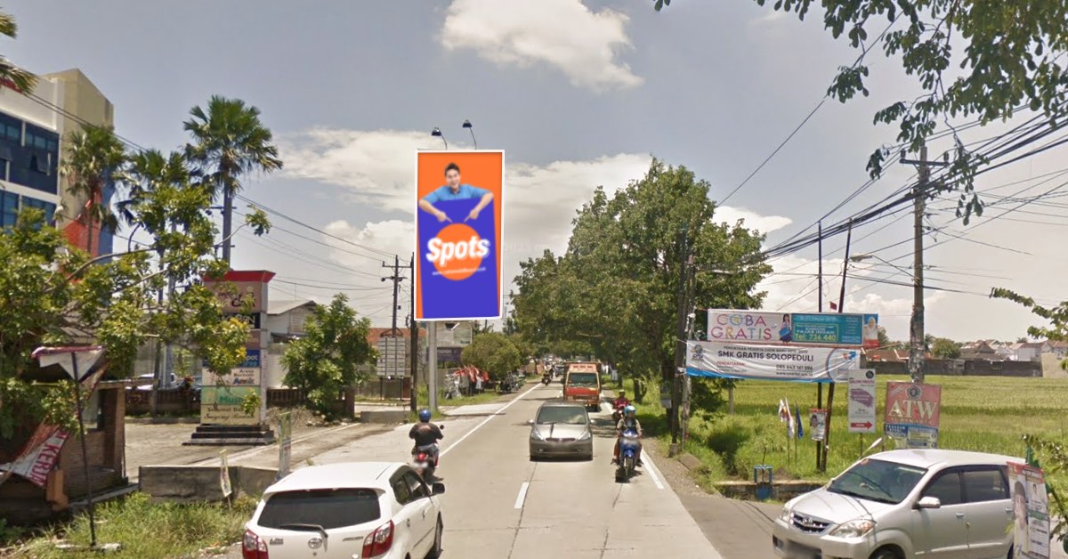 Sewa Billboard Solo Jl Adi Sumarmo, Colomadu
