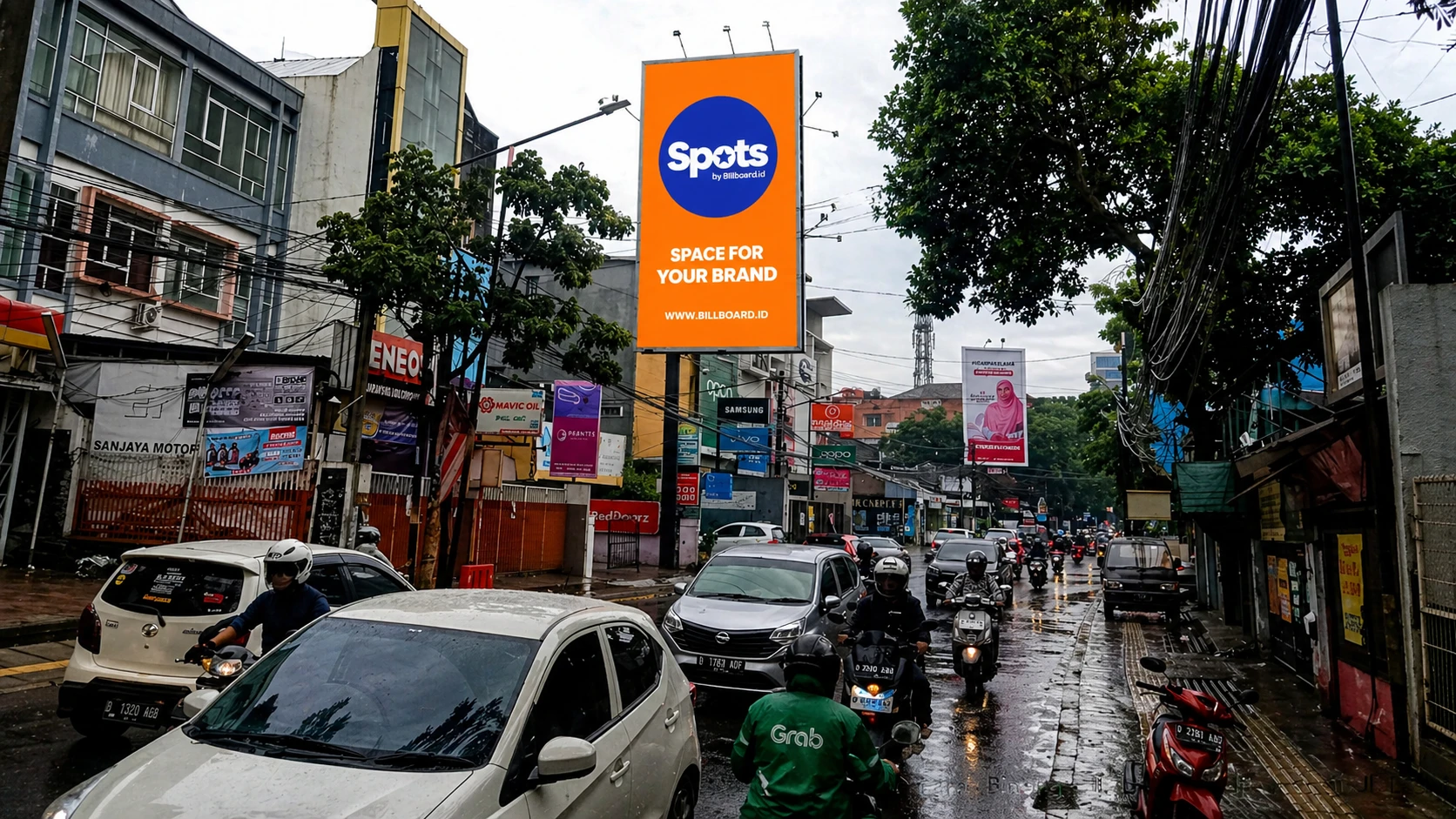billboard bandung gatot subroto dekat trans studio